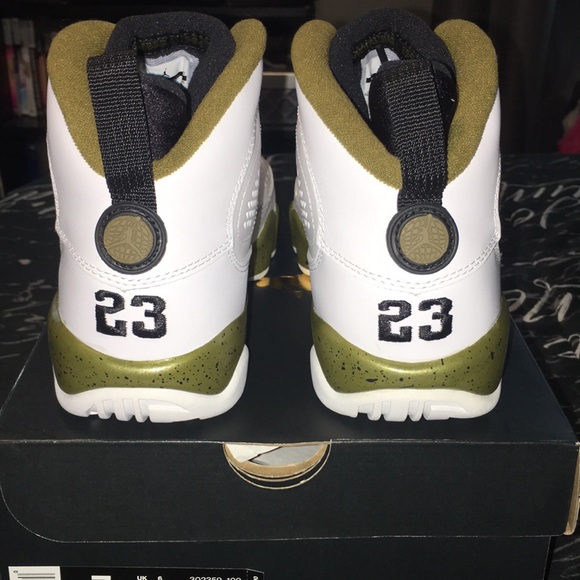 AIR JORDAN 9 RETRO "STATUE" (GS) - Picture 2 of 8